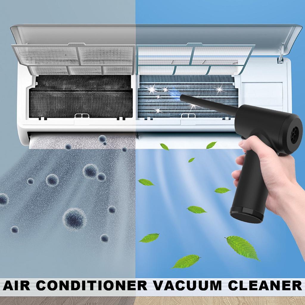 50000RPM Rechargeable Cordless Computer Cleaner Electric High Pressure Air Duster Blower Keyboard Laptop Camera PC Cleaning Tool DC 5V
