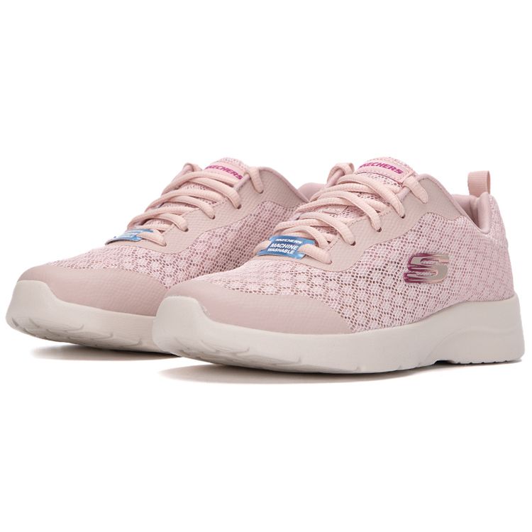 Skechers Dynamight 2.0 Comode Traspiranti Basse Casual Scarpe da Corsa Donna sneaker Rosa-Rosa 149542-MVE