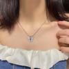 Symphony Butterfly Necklace Female Simple Light Luxury Temperament Ins Cold Wind Collarbone Chain Niche Design Fashion Jewelry