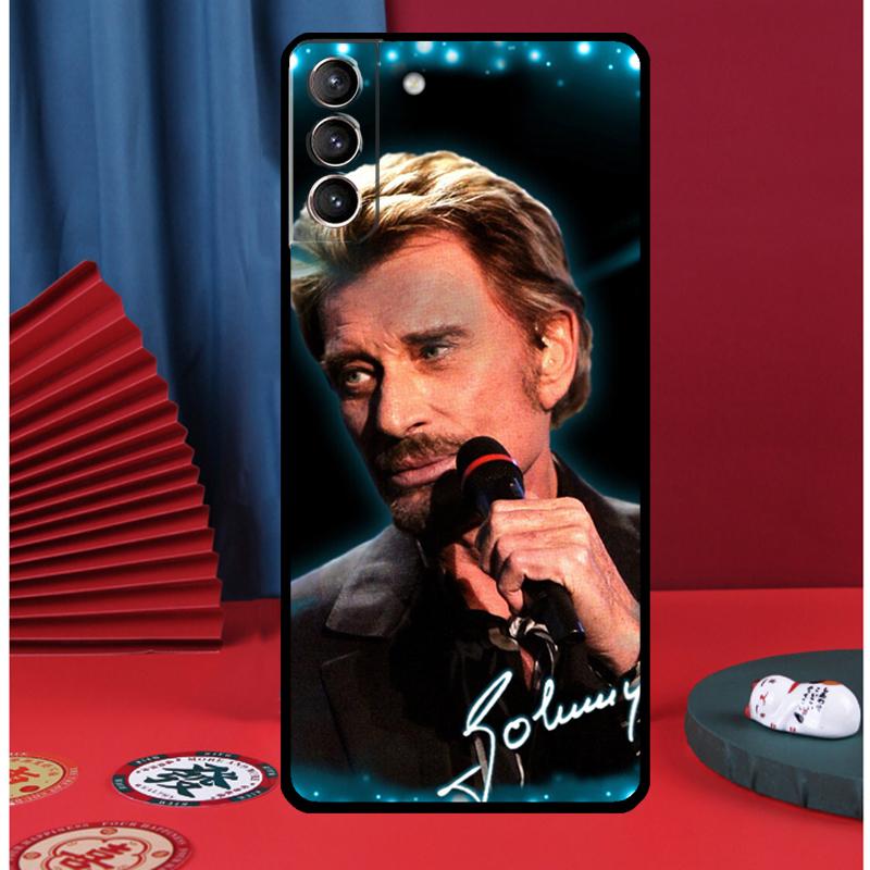 Johnny Hallyday Case For Samsung Galaxy S21 S22 S23 Ultra S9 S10 S22 S23 Plus Note 10 20 Ultra S20 FE S21 FE Cover