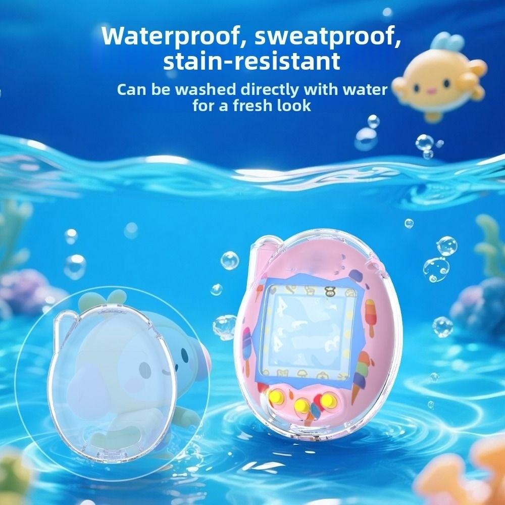 Transparent Hard Shell Dustproof Clear Cover for Tamagotchi Connection Game Accessories