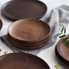 Beech Wood Beech Dinnerware Snack Fruits Dish Dinner Plate Tableware Dessert Plates Serving Tray