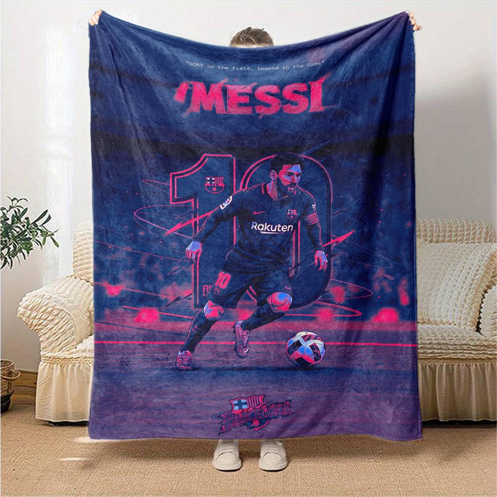 Moisai Pink Jersey Blanket Ultra-Soft Great for Picnics Chair Office for All Seasons Stylish Decor Best Holiday Gift for Friends Family
