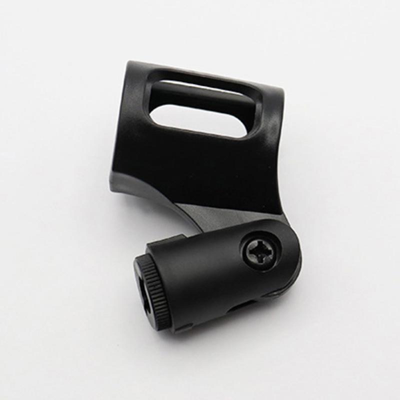 Plastic Flexible Clamp Clip Holder Mount Microphone Mic Stand Accessory