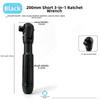 3-in-1 Function Socket Wrench Short Handle Garage Tool New Ratchet Wrench  Automotive Repair