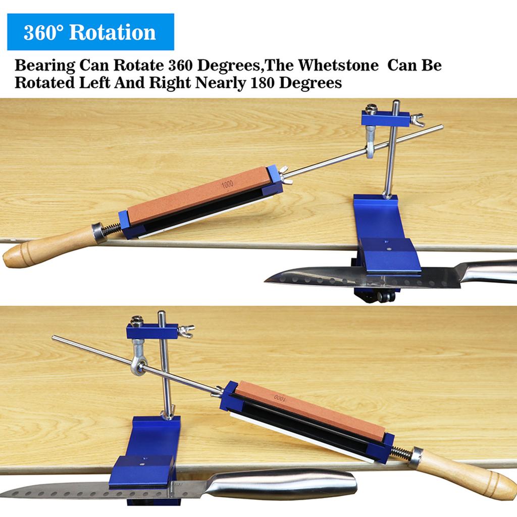 Portable Cutter Sharpener Professional Metal Kitchen Sharpening System Tools Fix angle Whetstone Grind Tool Machine