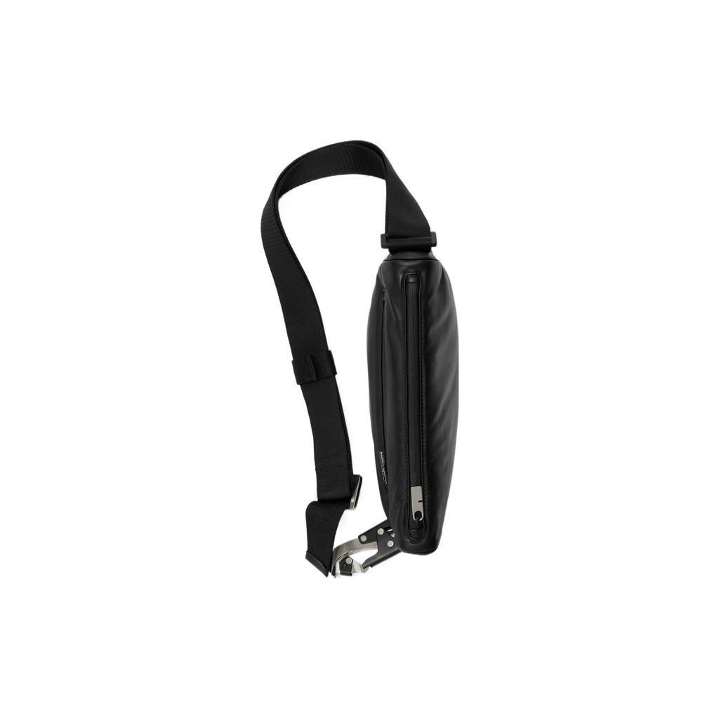 Burberry Leather Sling Crossbody Bag Black Adjustable Strap, Casual Daily Use 80784021