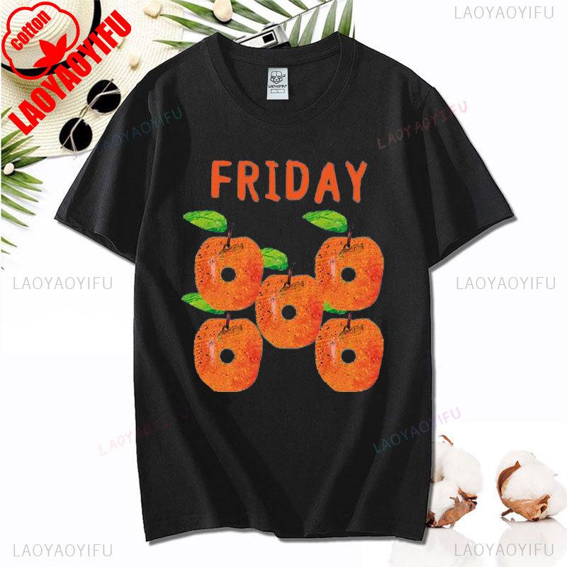 Tričko Unisex Hladová housenka Vtipné Tričko s potiskem pro milovníky knih Hladová housenka Ovoce Tričko Topy