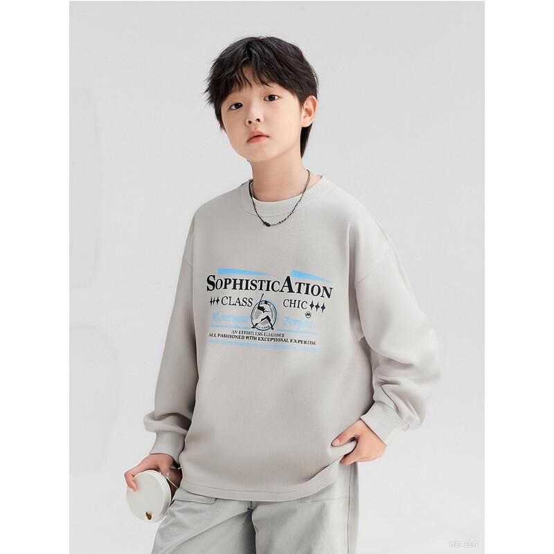 Montagut Kids American College Style Letter Print Sweatshirt 165