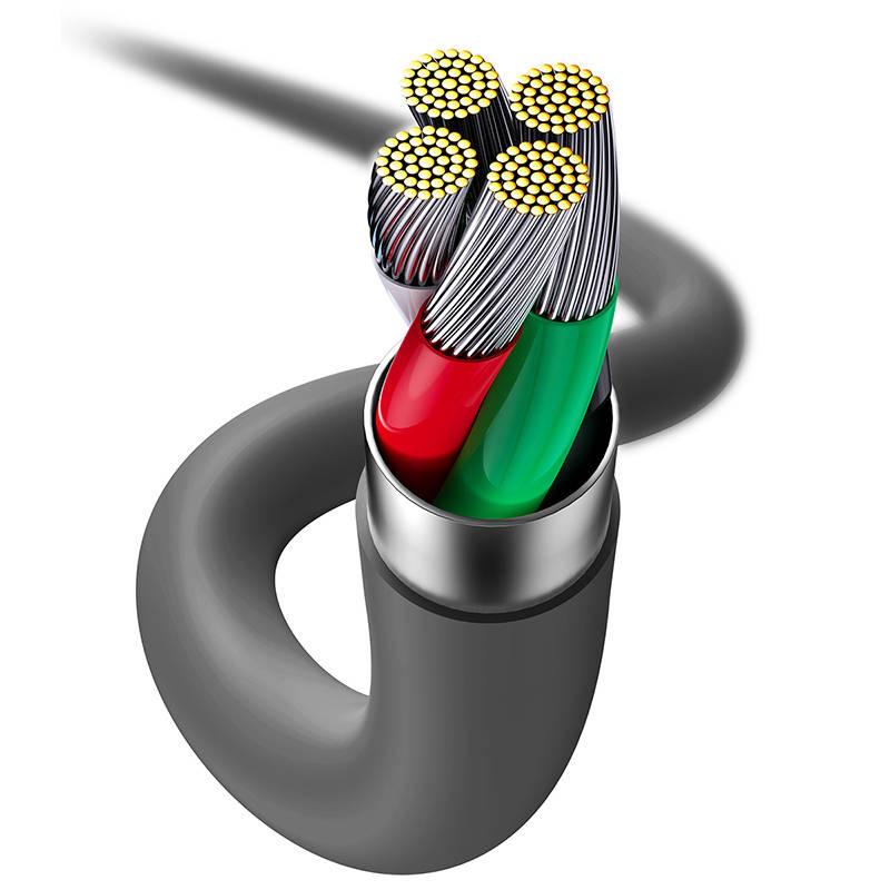 Kabel Usb Do Lightning Baseus Jelly, 2,4A 1,2M (Czarny)