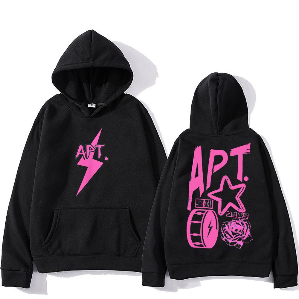 

APT New Song Hoodie ROSE Bruno Mars Men s Retro hoodie Gothic Casual Fashion Korean Hoodie S