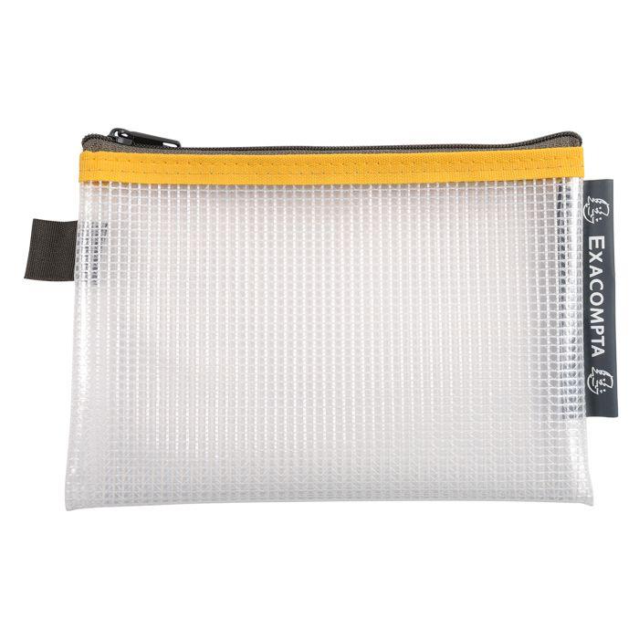 Soft Plastic Pouch - Exacompta - 10 Pieces - Assorted Colors - Mixed - Adult