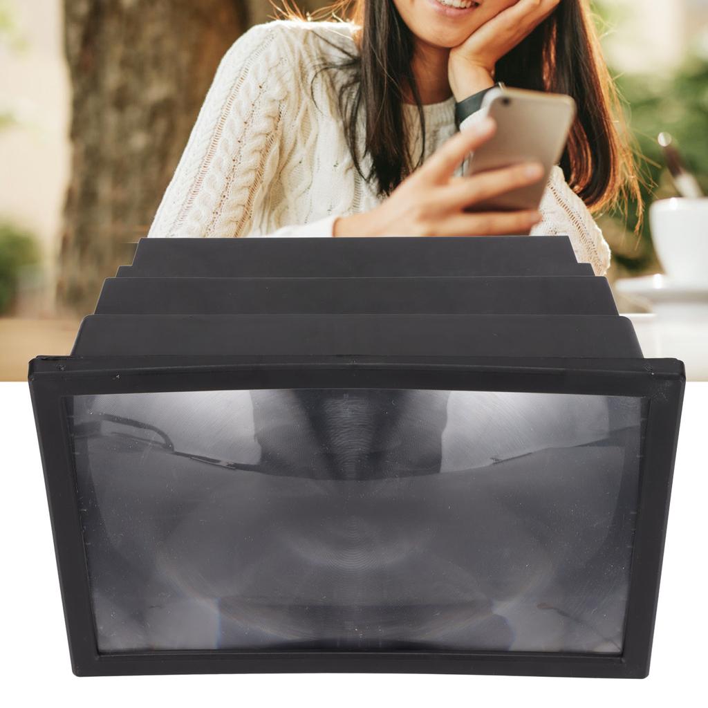 Smartphone Screen Magnifier Double Magnification Three Dimensional Display Foldable Retractable Phone Screen Magnifier