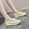The New Women's Shoes for Summer 2025 Are Breathable and Versatile. The Thick-soled Height-increasing Shoes Are Suitable for Students To Run and Relax