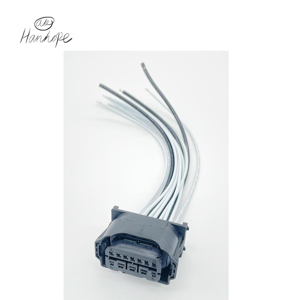 12pin Wiring harness For BMW F01 F02 E63 E64 E90 Headlight Wire Harness Lamp Plug 61132359991 Female and Male