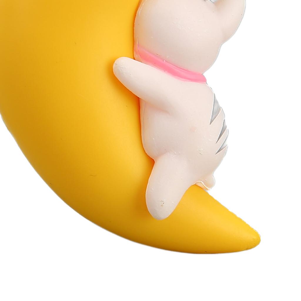 Floating Aquarium Decorations Moon Safe Exquisite Cute Moon Animals Decor for Fish   Accessories