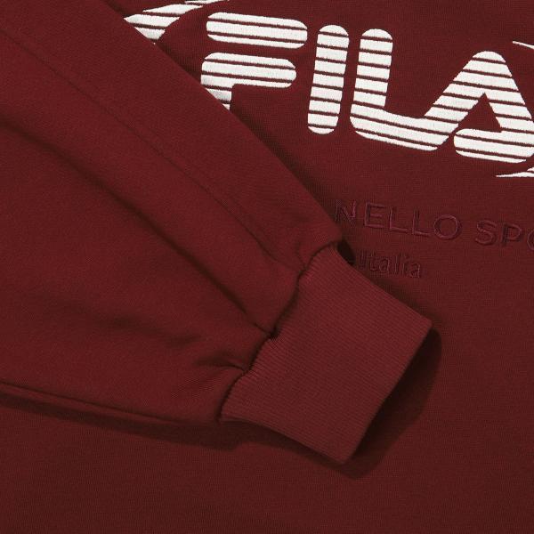Fila V Neck Logo Sweatshirt