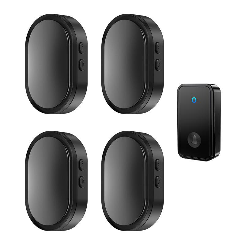 Kajia Si Self-Powered Wireless Doorbell: Long-Range, Waterproof, Smart Remote Caller.