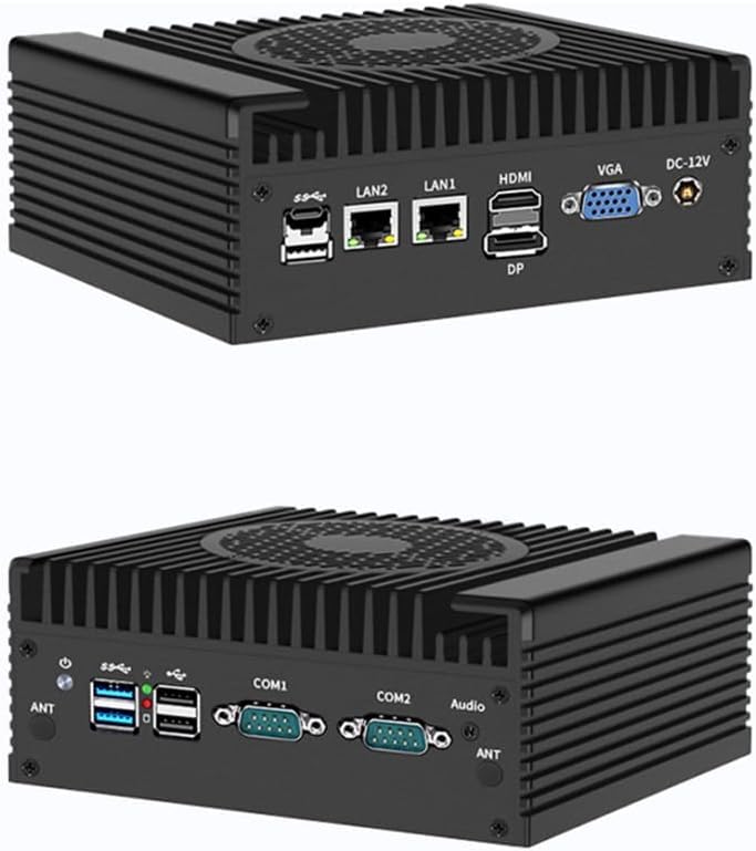 SZBOX Mini PC Firewall Mini PC Wall 2 Port DIY Enthusiast Small PC Windows 11 Pro Intel Core To Small PC 16GB DDR5 4800MHz 1TB SSD i3-N305 (up 3.8GHz)