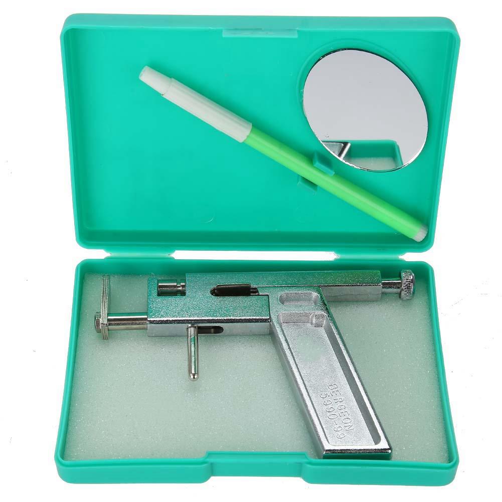 Marker Kalem Aynalı Paslanmaz Çelik Kulak Delme Tabancası Aracı