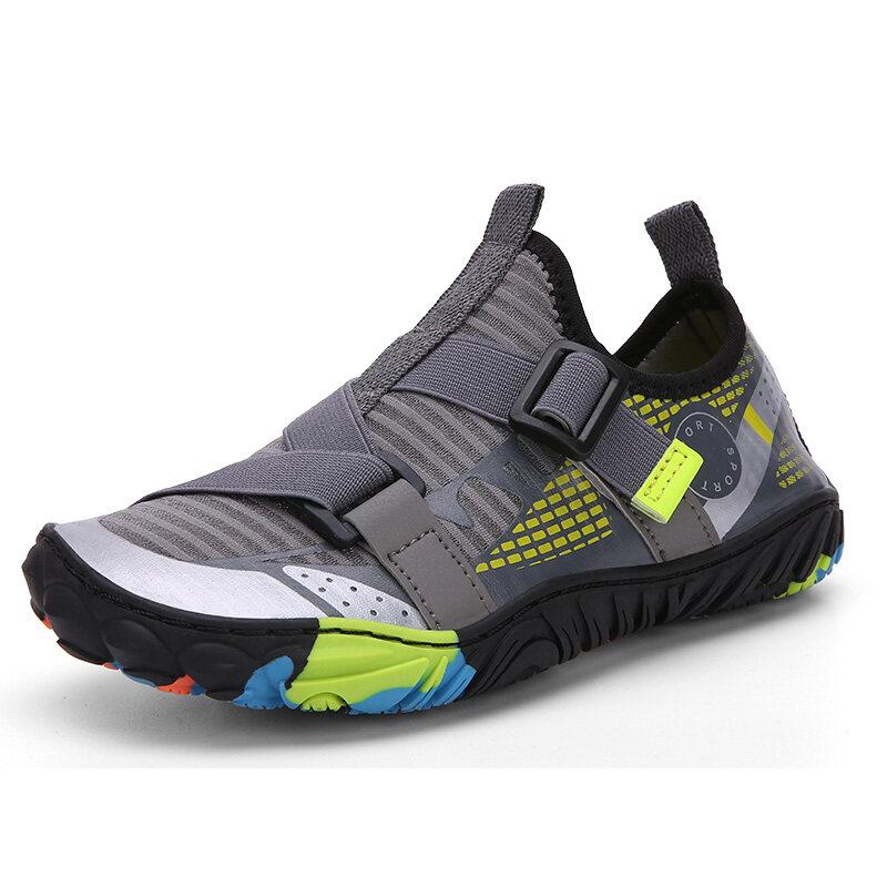Scarpe da Acqua Asciugatura Rapida per Bambini Ragazzi Ragazze Leggere Traspiranti Scarpe da Wading per la Spiaggia Scarpe Antiscivolo per Sport Acquatici per Surf Escursionismo Taglia 27-38