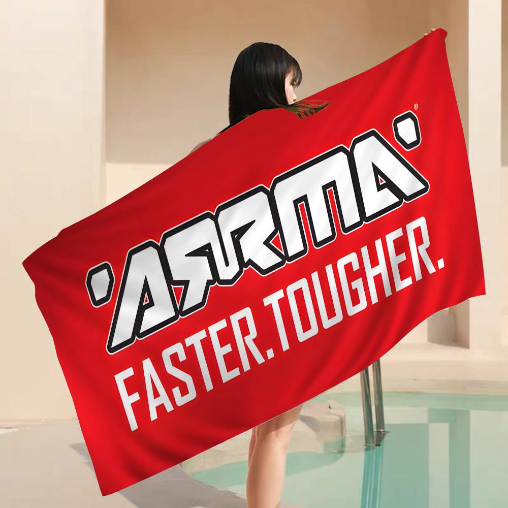 A-ARRMA Microfiber Printed Beach Towel Mountain Climbing Yoga Beach Swimming Running Absorbent Soft Towel