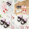 Cozy Kuromi My Melody Warm Indoor Slippers Shoes With Soft Furry Texture