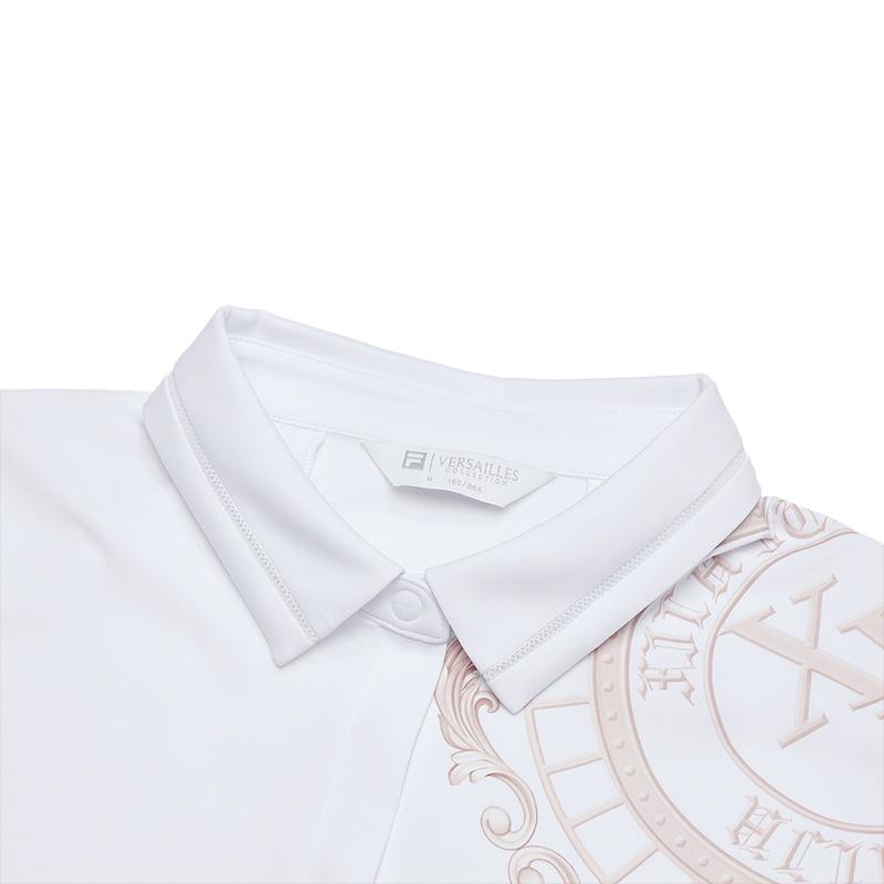 New FILA Polo Shirts Women's White A11W425105FWT