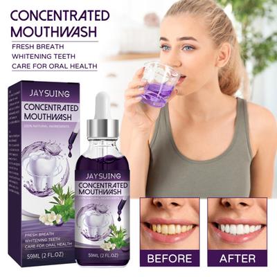 59ml Effective Mouthwash Stain Remover Prevent Cavities Clean Mouth