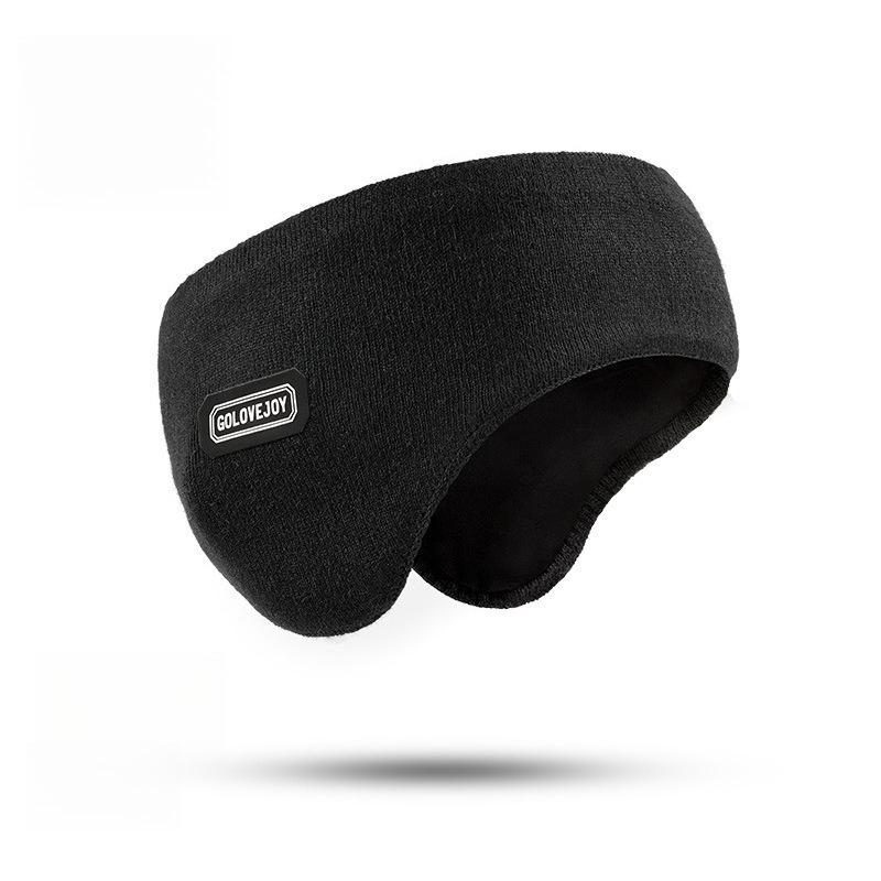 

Winter Skiing Earmuffs for Men Outdoor Sports Cycling Windproof Double-layer Warm Head Mounted Earmuffs чорний