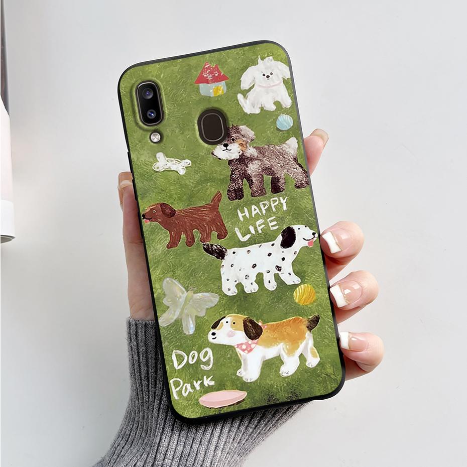 Case For Samsung Galaxy A20 A20e A20s Case Stylish Painted Soft TPU Phone Case For Samsung A20 A 20 20s 20e A205 A202 A207 Cover