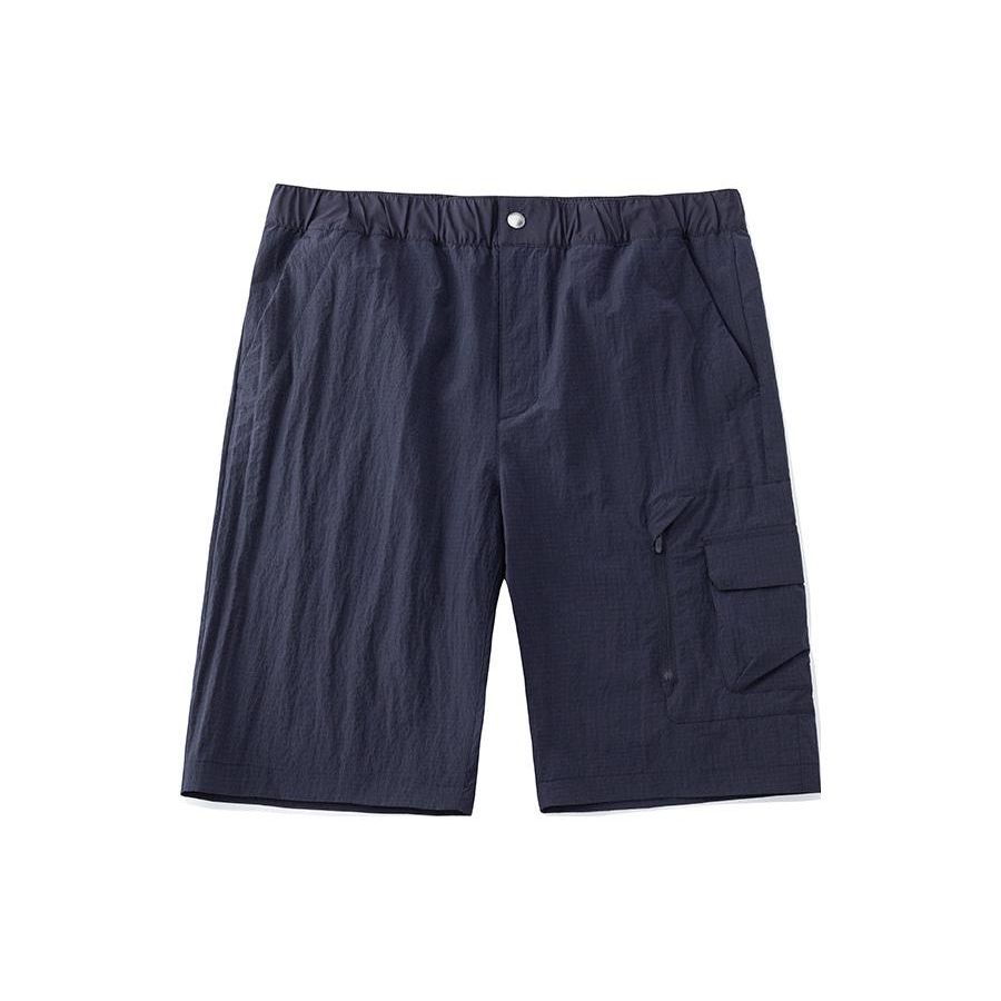 

Anta Champion Sports Culture Series Color Block Five-Point Shorts Men shorts Navy-Blue 152220528-1 L