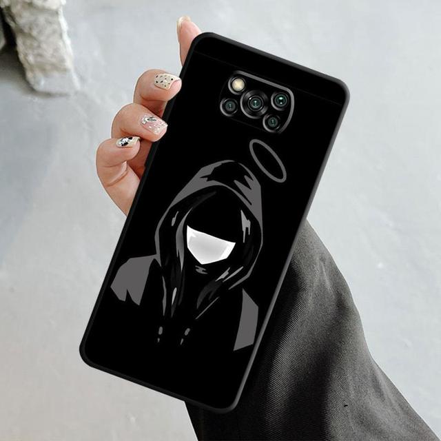 Terror Demon Smile Teeth For Xiaomi Poco X3 Nfc X4pro X5 M3 For Mi 12 13 11 10 10t 8 Note10 Lite 11ultra 11t Pro F1 Cover