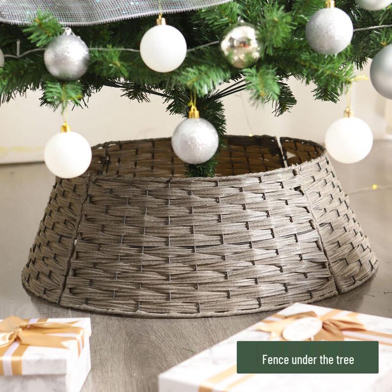Densely Packed Artificial Christmas Tree