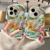 Phone Case: 2D Flat, Suitable for iPhone 18, 17, 16, 15, 14, 13, 12Pro Protective Case, Animal Picnic, Perfect Christmas and Halloween Holiday Gift