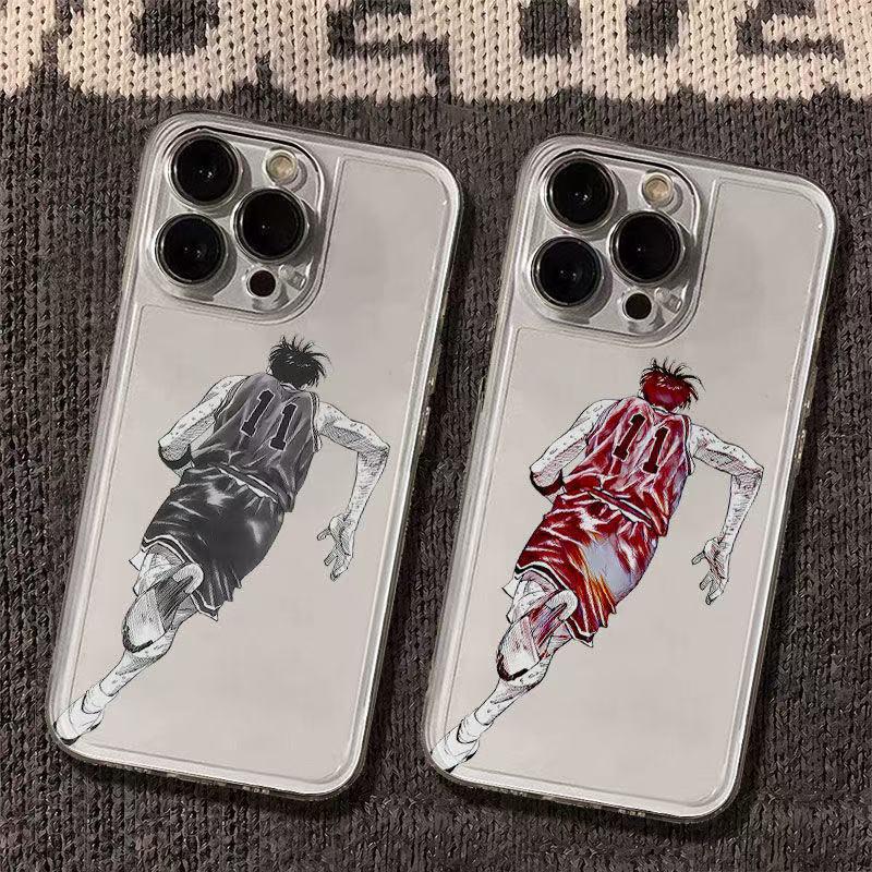 

Rukawa Kaede Cross Slam Dunk iPhone 14/15 Transparent Protective Space Case iPhone 13 Mini