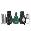 Ecusells 2 Button Smart Remote Car Key 315Mhz 433Mhz NEC BGA Style  for A E S G CLK SLK ML Class 2000+ Uncut Blade