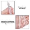 30/50/100pcs Soft Squid Lure Octopus Squid Skirt Bait Trolling Lure Jigs Silicone Artificial Bait For Tuna Sailfish Catfish