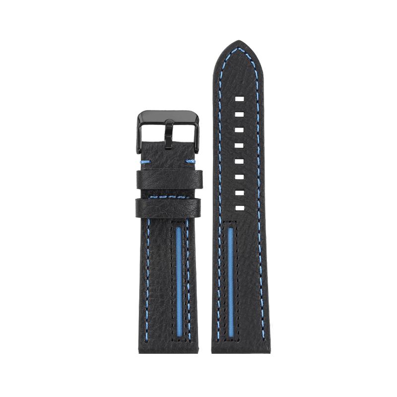 22mm Italian Leather Bracelet For Casio Edifice Heart of the Earth EFR-303CL Leather Watchband Efr-303d/l Watch Strap 22mm ECB-9