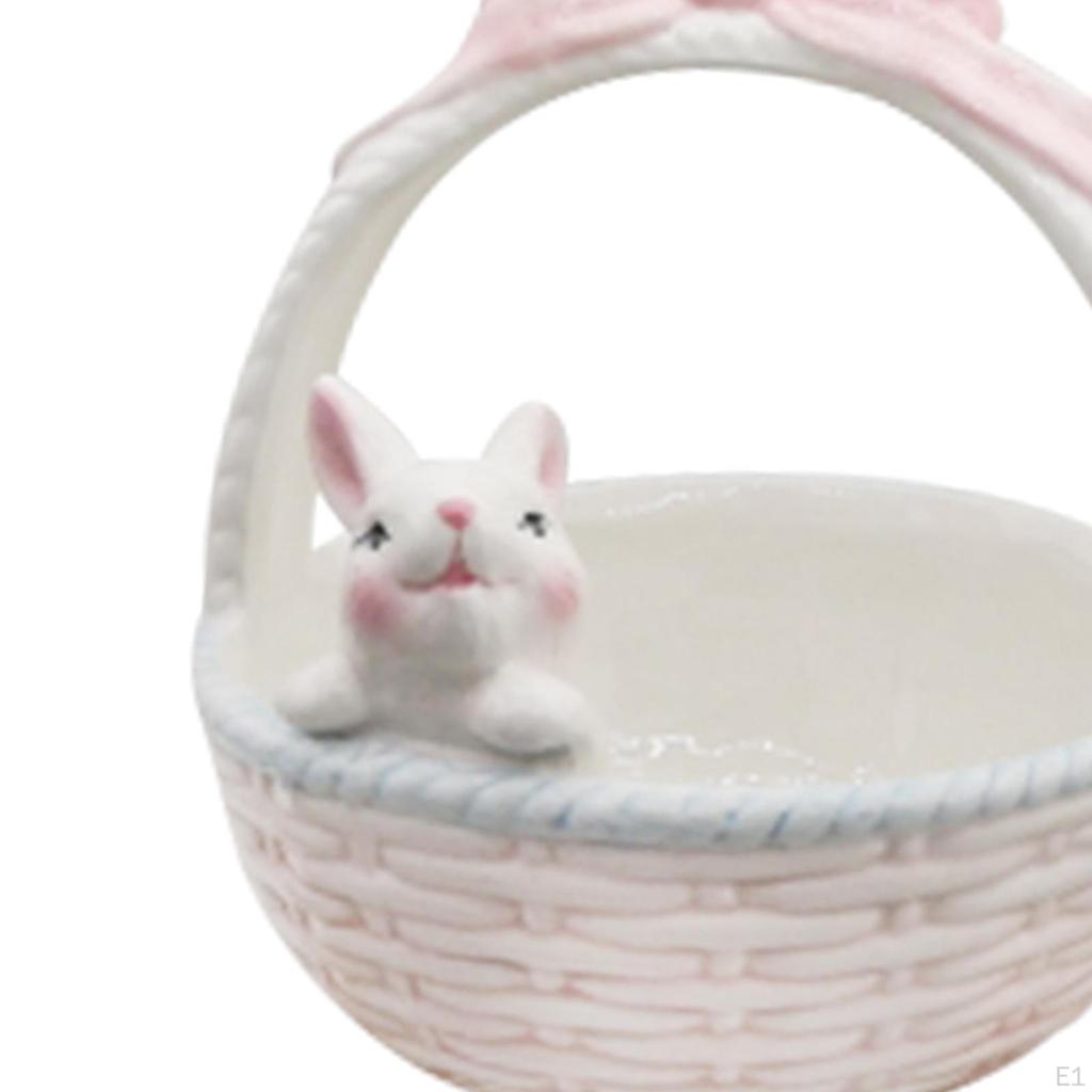 Rabbit Easter Basket Bunny Bowls Creative Flower Pot Small Candy Serving Kids Children Gifts
