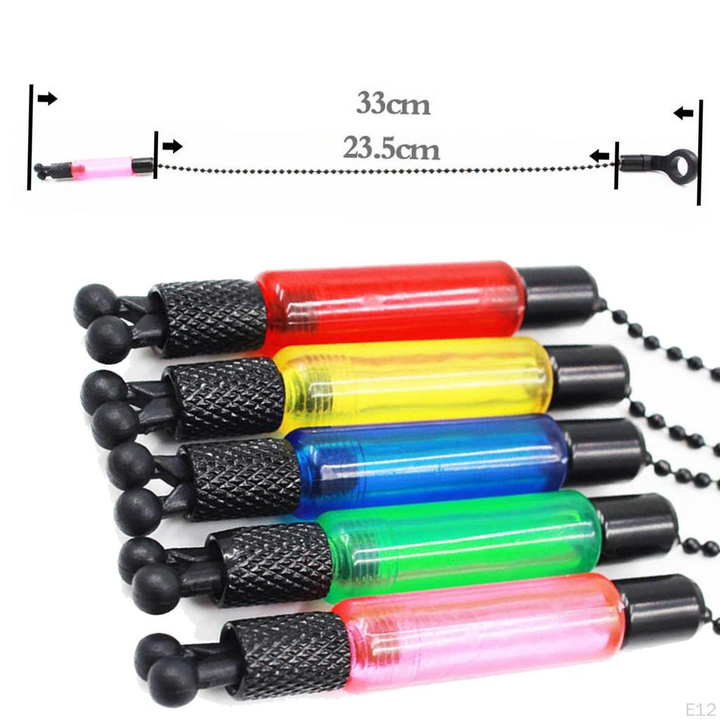 Fishing Bite Alarm Chain Equipment Flash Shaking Carp Indicator Sensitive