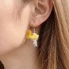 Simple Flower Insertable Earrings Flowers Can Be Inserted Bow Earrings Vase Pendant Earrings  Daily