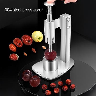 Fruit Core Separator Manual Jujube Pitter Cherry Olive Corer Remover Stainless Steel Kitchen
