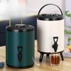 6L Stainless Steel Insulated Bucket for Thermal Insulation Milk Tea Juice Beer Suitable for Party Beverage Storage Container