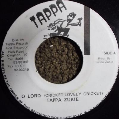 7inch Record TAPPER ZUKIE - O Lord (Cricket Lovely Cricket) NONE Tappa Records Jamaica Reggae, Ska & Dub Used