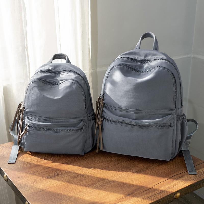 New Casual and Fashionable Simple Nylon Bag Lightweight and Easy To Match Oxford Cloth Backpack Student School Bag Backpack for Women