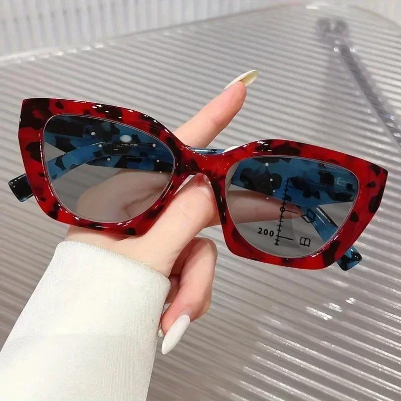 Smart Pochromic Sunglasses for Reading Glasses Vintage Progressive Multifocal Presbyopia Eyewear Finished Bifocal Eyeglasses