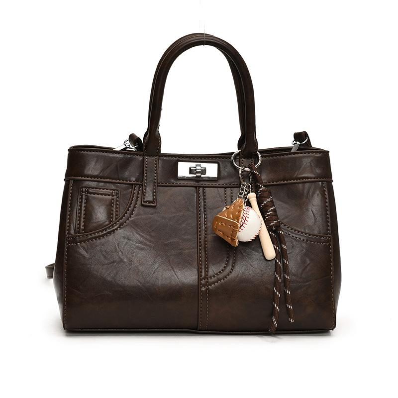 

Вместительная сумка-тоут женская ручная на плечо сумка-мессенджер сумка для поездок no pendant