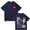 French Rap Band PNL Album Le Monde Chico 2025 Graphic T Shirt Unisex Women Hip Hop Fashion Short Sleeve Oversized Tshirt Streetwear
