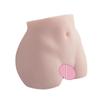 Sexy and realistic human buttocks masturbation device, double hole simulated vagina, male adult sex toy